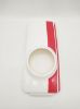 NQi Front panel (White+Red) 30401034 NIU N1S Font panel (White Red) top